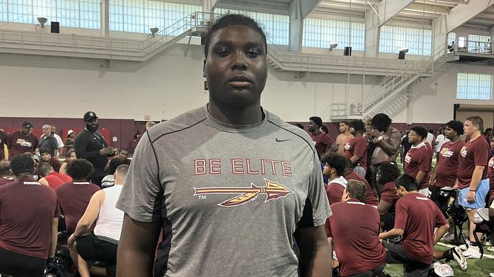 2023 OL Kelton Smith plans return visit to Florida State after observing Big Man Camp