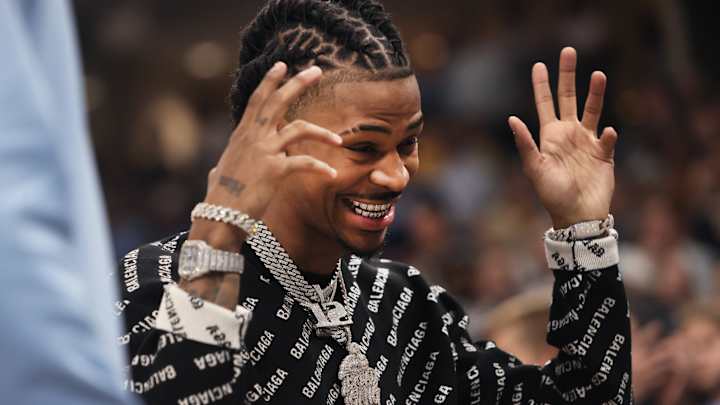 Ja Morant Reacts to Grizzlies Taking Kennedy Chandler in Second Round of 2022 NBA Draft