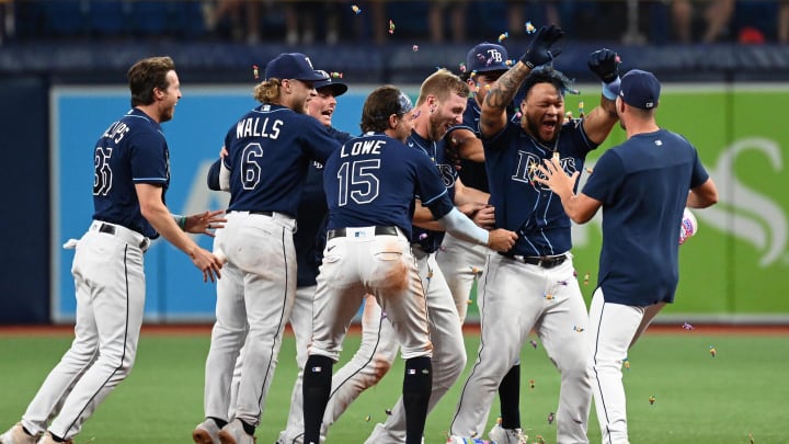 Newcomers Luke Raley, Jonathan Aranda Get Rays Off to Hot Start in 4-3 Walk-Off Win Newcomers Luke Raley, Jonathan Aranda Get Rays Off to Hot Start in 4-3 Walk-Off Win