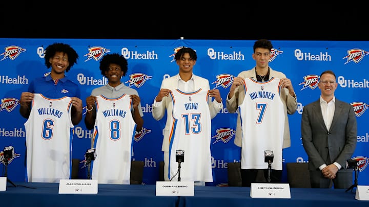 Marquee Moments From OKC Thunder's Rookie Introductory Presser Marquee Moments From OKC Thunder's Rookie Introductory Presser