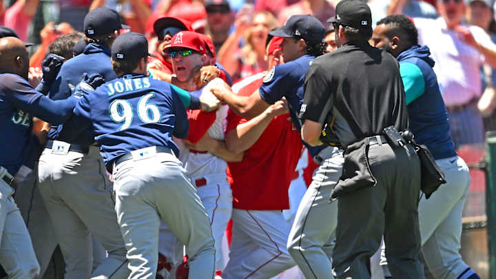 Twelve Suspensions Handed Out From Angels/Mariners Brawl