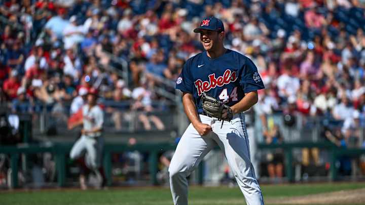 Ole Miss Dylan DeLucia Earns All-American Honors Following College World Series Ole Miss Dylan DeLucia Earns All-American Honors Following College World Series
