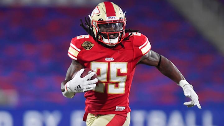 Don't Give Up: Bo Scarbrough Continues to Display Leadership with Birmingham Stallions