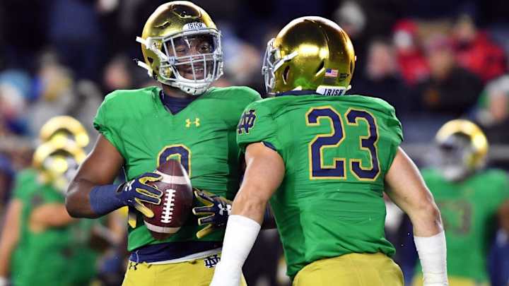 Marcus Freeman Announces That Notre Dame Will Wear Green Jersey vs. California Marcus Freeman Announces That Notre Dame Will Wear Green Jersey vs. California