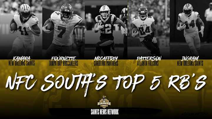 Top 5 Running Backs in the NFC South Top 5 Running Backs in the NFC South
