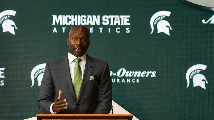 MSU president Samuel Stanley, A.D. Alan Haller welcome USC, UCLA into the Big Ten
