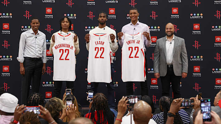 Rockets Announce Players Jersey Numbers Via Social Media
