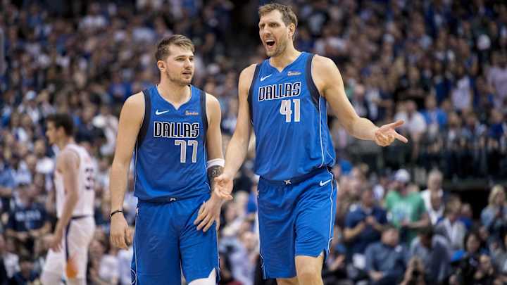 Dirk Nowitzki Jokingly Joins ‘Overrated’ Chants Directed at Luka Doncic Dirk Nowitzki Jokingly Joins ‘Overrated’ Chants Directed at Luka Doncic