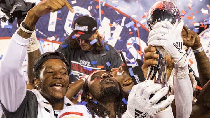 Bo Scarbrough Helps Lead Birmingham Stallions to USFL Championship