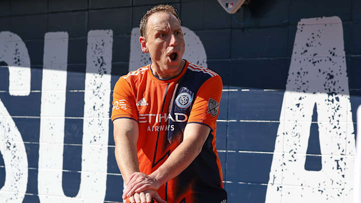 Joey Chestnut Finishes 63 Hot Dogs to Win 15th Nathan’s Title