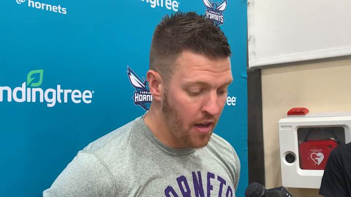 WATCH: Coach Jordan Surenkamp Discusses Hornets Summer League Practice