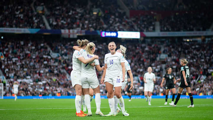 England Wins Women’s Euros Opener in Front of Record Crowd at Old Trafford