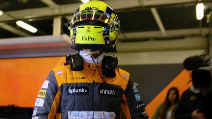 Norris could hardly "even do a lap" in qualifying with brake issue Norris could hardly "even do a lap" in qualifying with brake issue