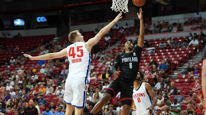 Buddy Boeheim Makes First Summer League Basket for Detroit Pistons