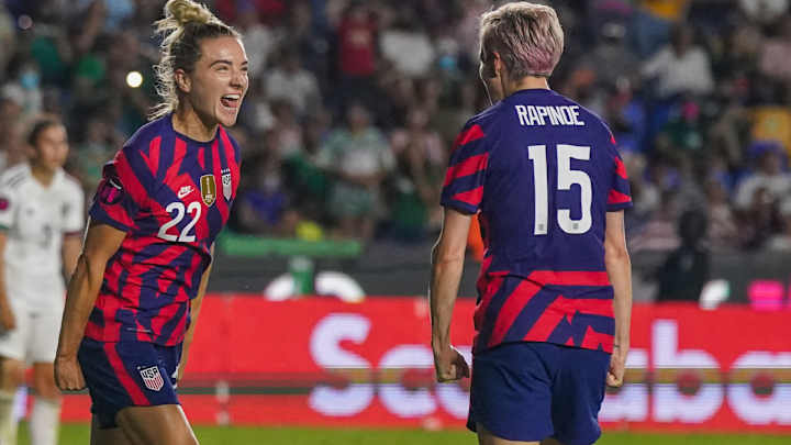 USWNT Beat Mexico to End Group Play at Concacaf Women’s Championship