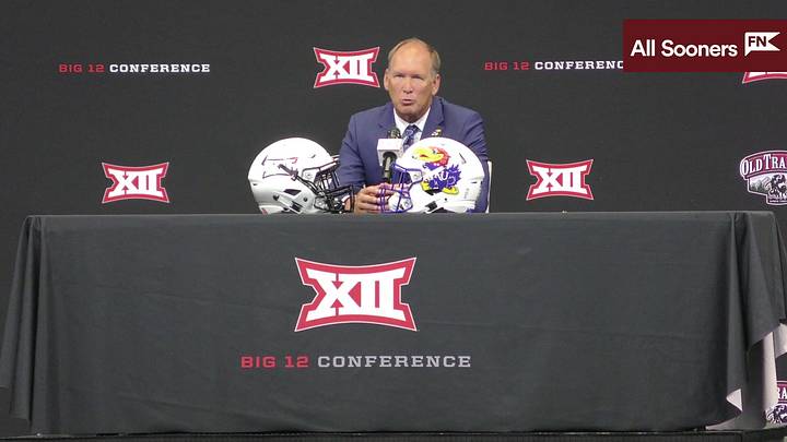 WATCH: Kansas HC Lance Leipold Big 12 Media Days
