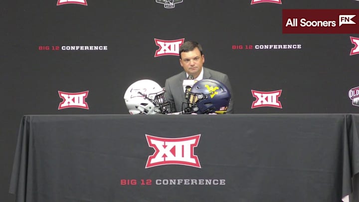 WATCH: West Virginia HC Neal Brown Big 12 Media Days