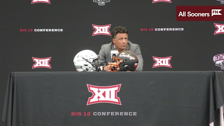 WATCH: Oklahoma State HC Mike Gundy Big 12 Media Days