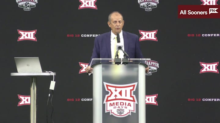 WATCH: Big 12 Coordinator of Officials Greg Burks Big 12 Media Days