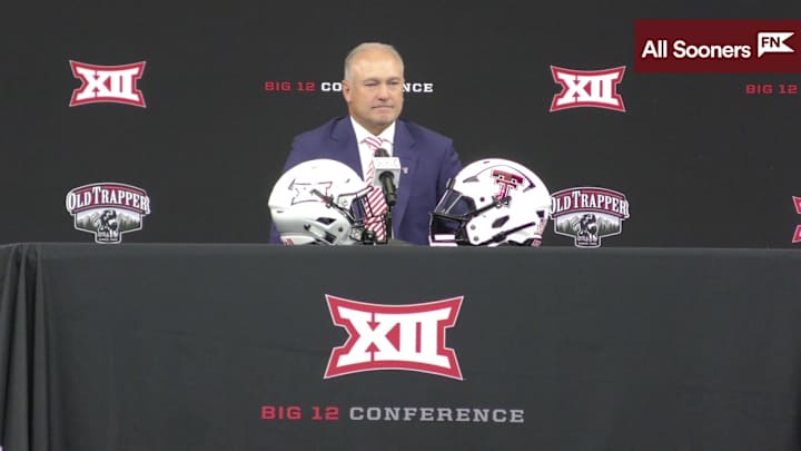 WATCH: Texas Tech HC Joey McGuire Big 12 Media Days