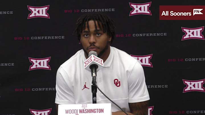 WATCH: Oklahoma CB Woodi Washington Big 12 Media Days Breakout