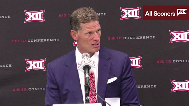 WATCH: Oklahoma HC Brent Venables Big 12 Media Days Breakout