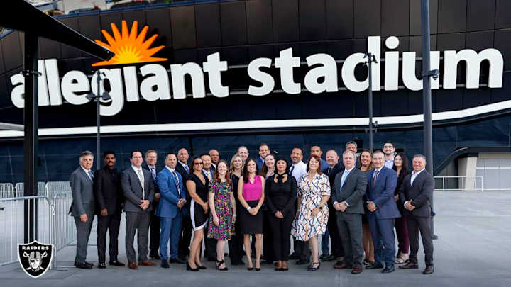 Raiders Hosted Sheriff’s Leadership Series at Allegiant Stadium