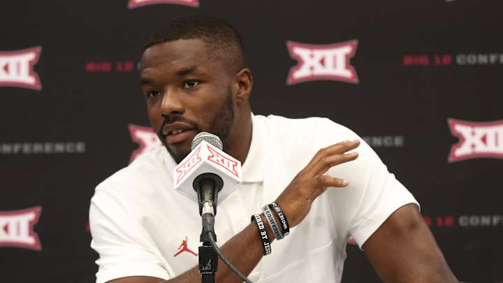 WR Marvin Mims Says Oklahoma May 'Run the Conference' But Wants More WR Marvin Mims Says Oklahoma May 'Run the Conference' But Wants More