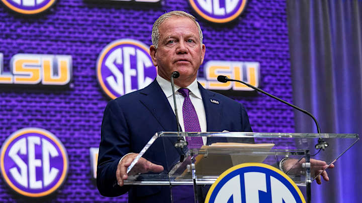 SEC Media Days Appearance The Start of a Series of Firsts For LSU Coach Brian Kelly