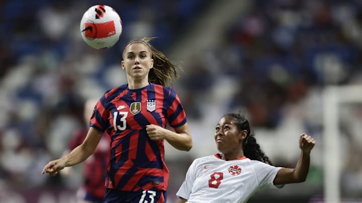 Alex Morgan Scores the Only Goal in U.S. Win Over Canada in CONCACAF Final