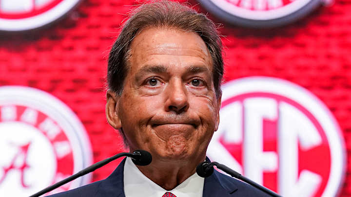 Nick Saban Addresses Offseason Feud With Jimbo Fisher