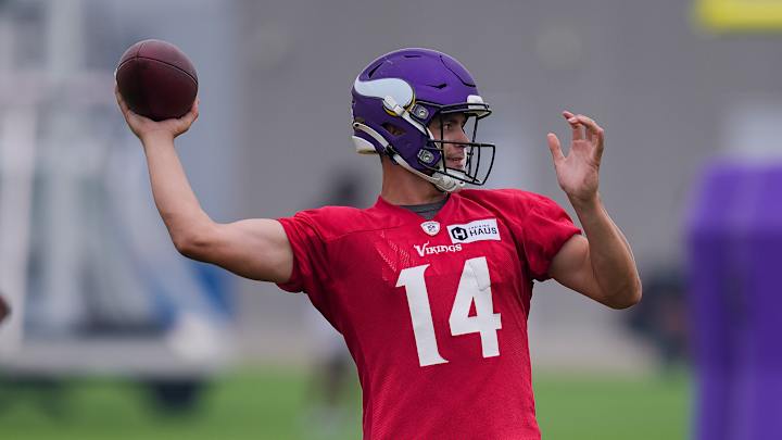 Vikings Waive Quarterback Nate Stanley, Opening Spot on 90-Man Roster
