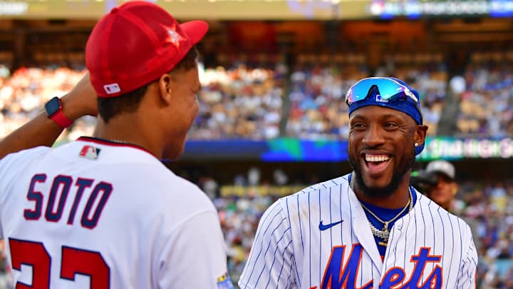 Mets’ Marte Appeared to Be Recruiting Juan Soto at Home Run Derby