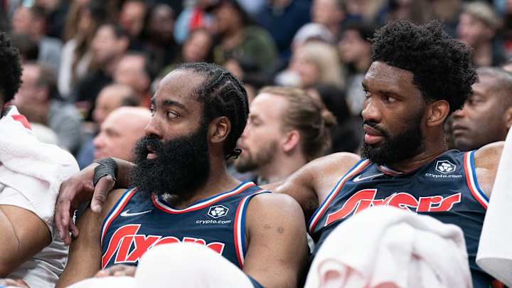 Joel Embiid, James Harden Link Up With New Sixers Addition for a Workout