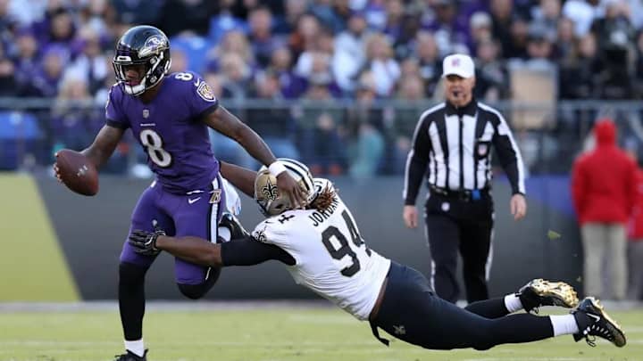 Ravens Early Odds Against NFC South