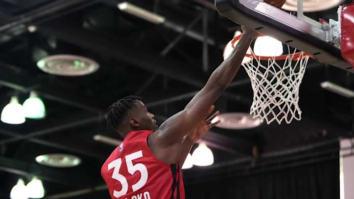 Christian Koloko Has Been 'As Advertised' With 'Amazing' Defense, New 905 Coach Says Christian Koloko Has Been 'As Advertised' With 'Amazing' Defense, New 905 Coach Says