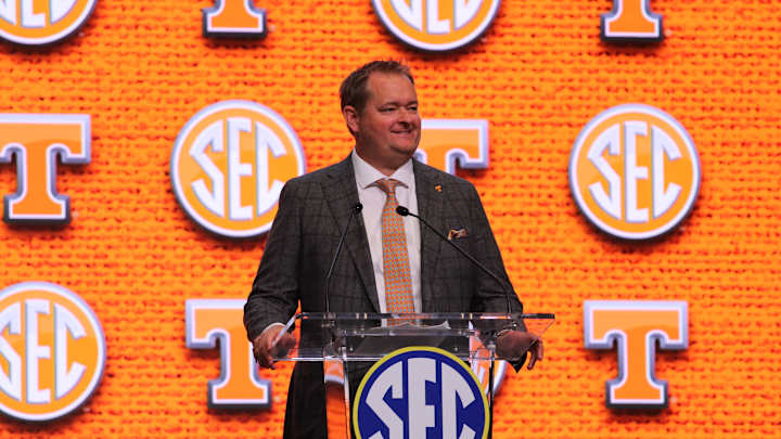 Three Quick Hitters From Josh Heupel's Main Stage Appearance at SEC Media Days