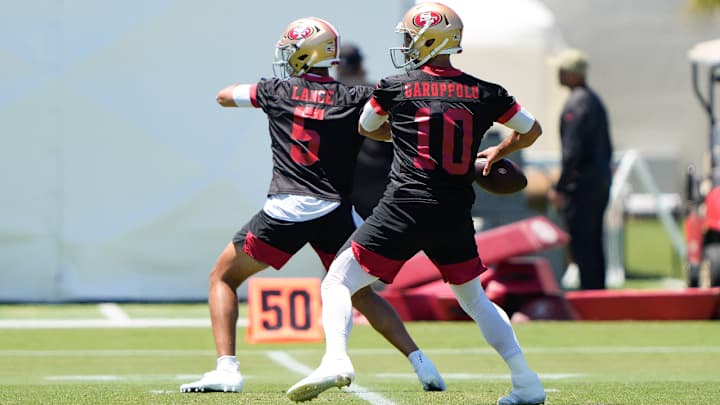 Why Throwing Mechanics are a Bigger Issue for Garoppolo than Lance Why Throwing Mechanics are a Bigger Issue for Garoppolo than Lance