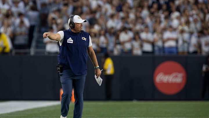 Former Georgia Tech Coach Geoff Collins Spotted At UGA Spring Practice