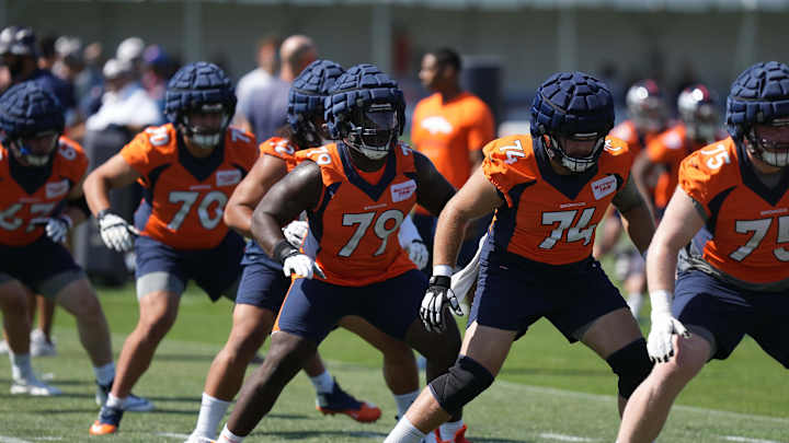 Broncos' New-Look O-Line Ranked in Top-5 per ESPN's Analytics Broncos' New-Look O-Line Ranked in Top-5 per ESPN's Analytics
