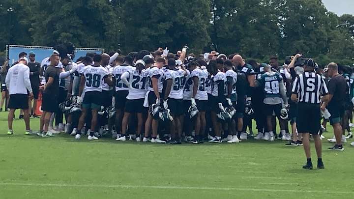 Eagles Notebook: Quez Watkins, Marcus Epps Turn in Plays of Day