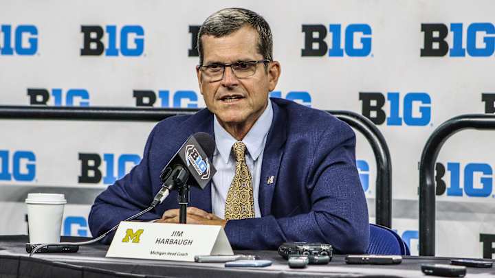 The Five Most Interesting Things Jim Harbaugh Said In Indianapolis