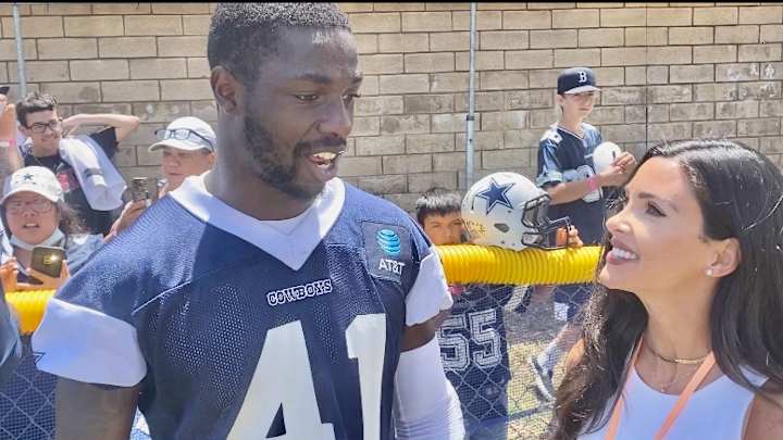Cowboys Camp: Rookie Markquese Bell 1-on-1 VIDEO VISIT: 'What I'm Trying to Learn' Cowboys Camp: Rookie Markquese Bell 1-on-1 VIDEO VISIT: 'What I'm Trying to Learn'