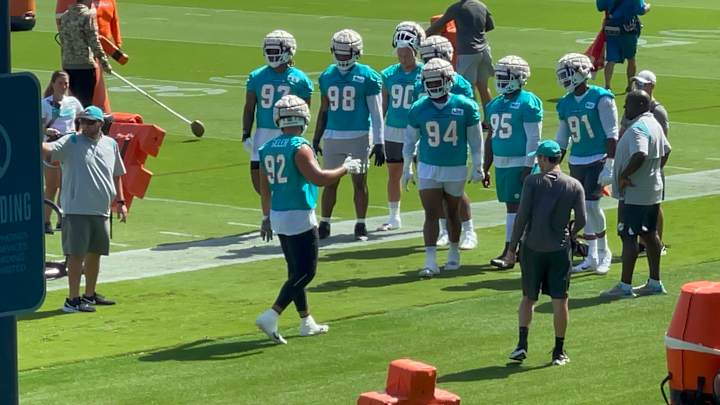Dolphins Camp 2022 Day 3: Practice Observations
