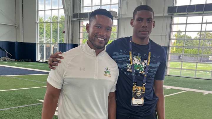 Notre Dame Makes A Strong Impression On 2024 Athlete Gabriel Williams