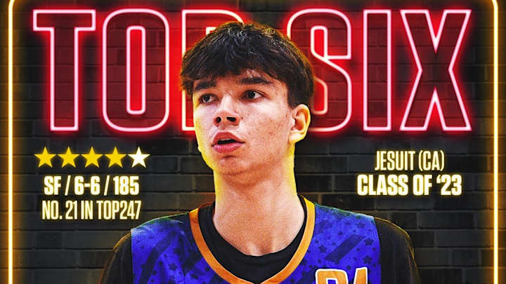 Forward Andrej Stojakovic Includes UCLA Men's Basketball in Top 6