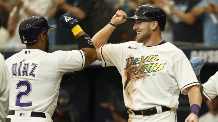 Rays Get Homers From Lowe, Diaz to Snap Out of Funk, Beating Guardians 6-4