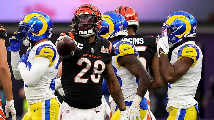 Joe Mixon Reflects on Final Moments of Super Bowl LVI: 'I Know I Would've Been Able to Help'