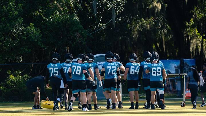 Jaguars Training Camp: Why Scherff Has Confidence in the Offensive Line