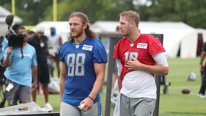 Day 4 Observations: T.J. Hockenson Welcomes Aidan Hutchinson to NFL